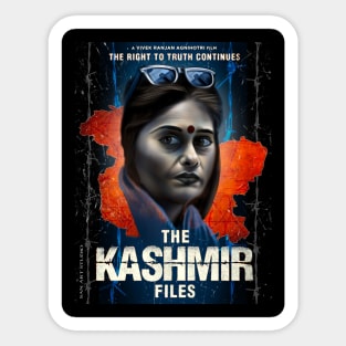 The Kashmir files Pallavi Joshi Sticker